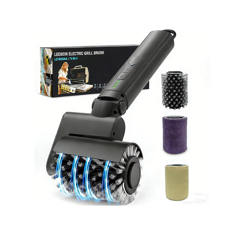 Electric Automatic Rotating BBQ Grill Cleaning Brush
