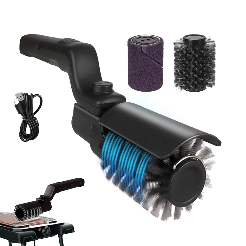 Cordless Rechargeable BBQ Grill Cleaning Brush