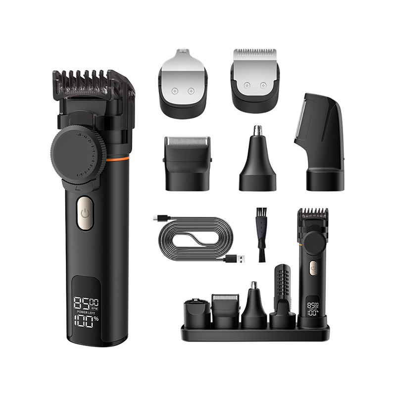 USB Rechargeable Hair and Beard Cutting Clippers Set