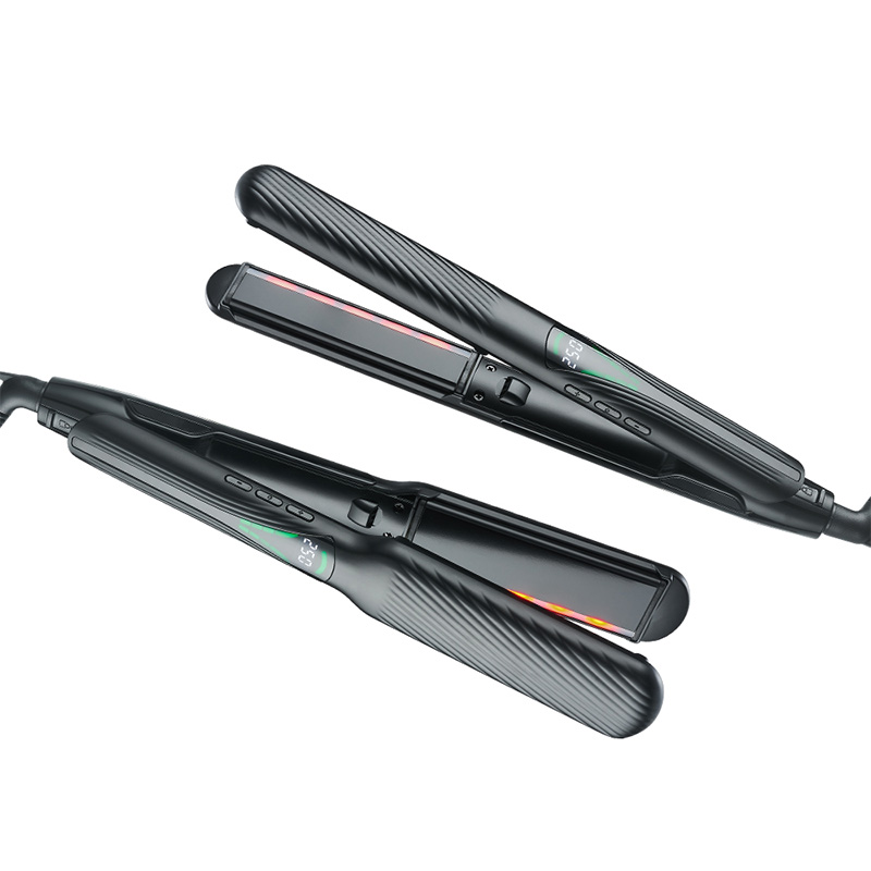 Salon LED Display Hair Straightening Iron