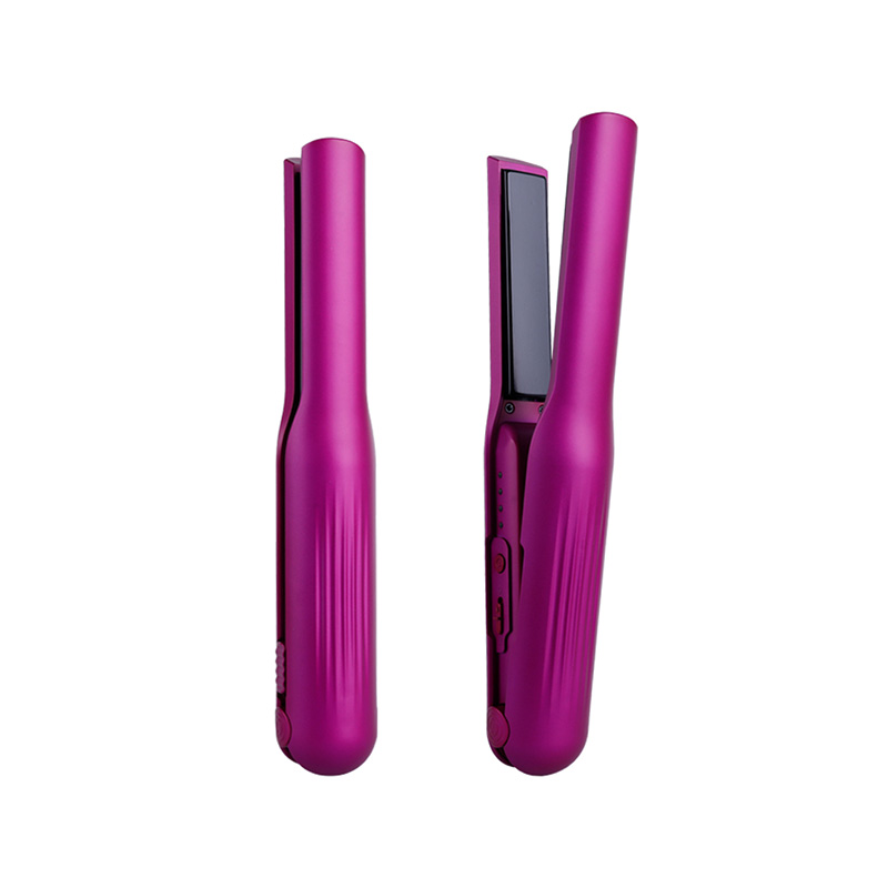 Portable Ceramic Plate Hair Straightening Iron with LED Display