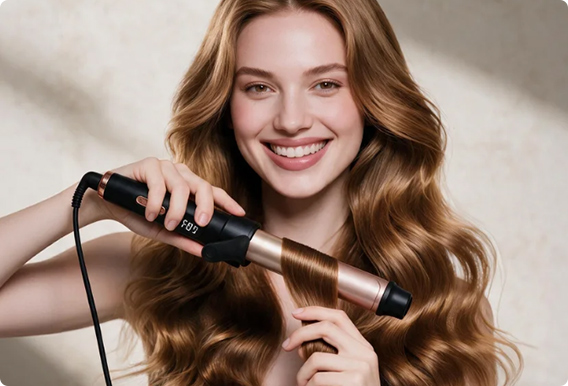 How to Get Salon-Quality & All-Day Curls With Our Curling Wand